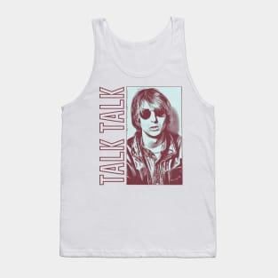 Talk Talk  • • •  Retro Style Aesthetic Design Tank Top